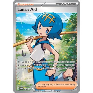 Pokemon - TCG - SV06: Twilight Masquerade - Lana's Aid Holofoil 207/167 - NM/M