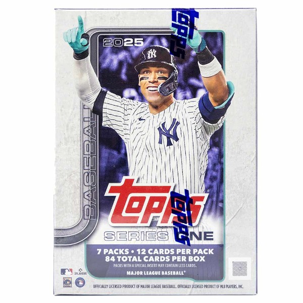 Topps - 2025 MLB Series 1 Baseball Blaster Box - Packshot 1