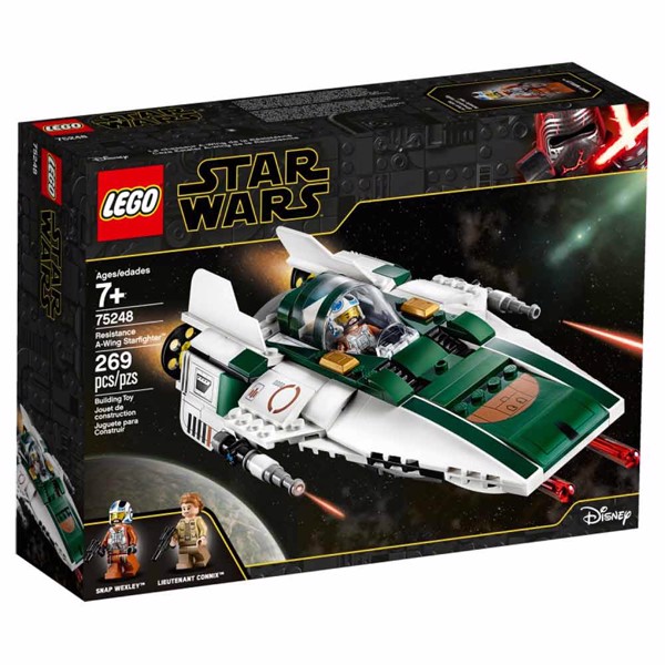 Star Wars - LEGO Resistance A-Wing Starfighter - Packshot 3