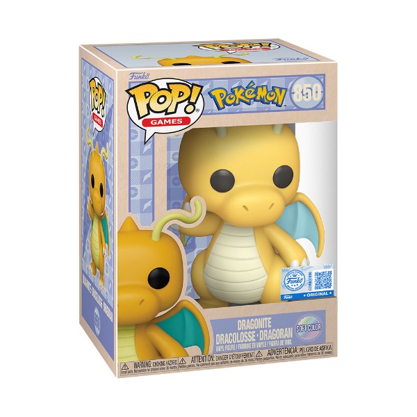 Pokemon - Dragonite (Pastel) Pop! Vinyl Figure - Packshot 2