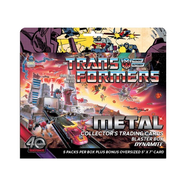 Transformers - TCG - 40th Anniversary Metal Series Blaster - Packshot 1
