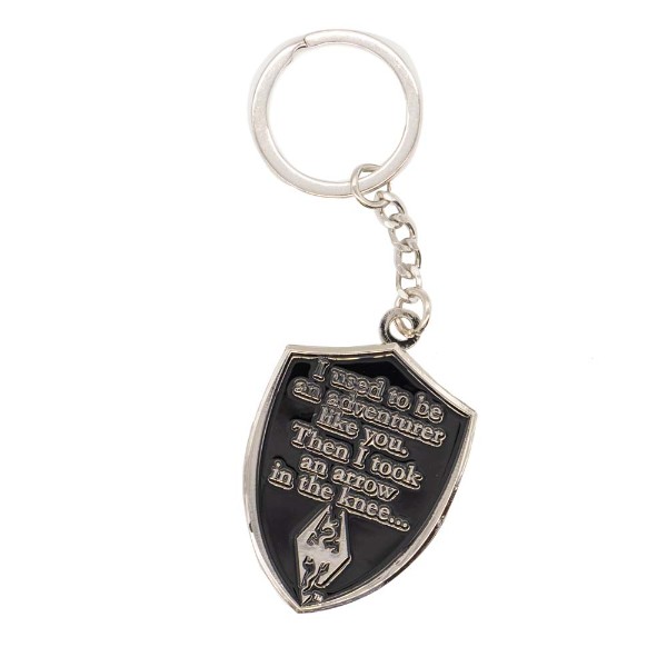Elder Scrolls - Skyrim Logo Keyring - Packshot 1