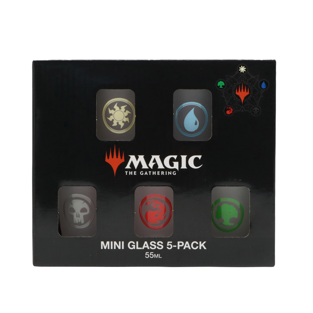 Magic: the Gathering - Mana Icons Mini Glassware 5-Pack - Packshot 4