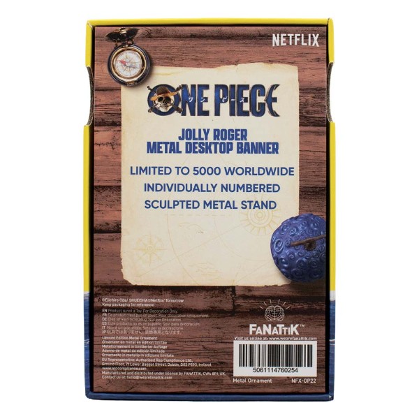 One Piece - Straw Hat Pirates Metal Banner Limited Edition - Packshot 5