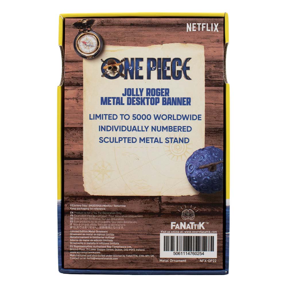 One Piece - Straw Hat Pirates Metal Banner Limited Edition - Packshot 5