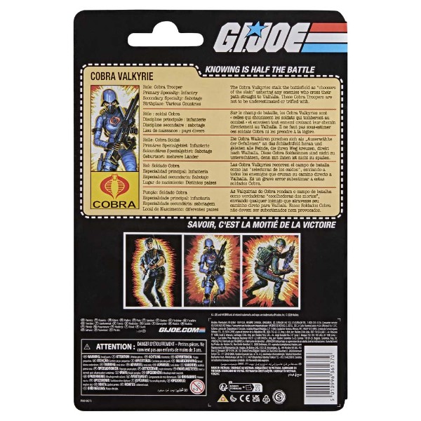 G.I. Joe - Classified Series - Retro Cardback Cobra Valkyrie Action Figure - Packshot 6