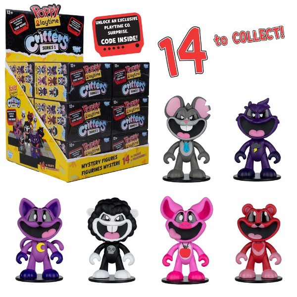 Poppy Playtime - Critters Series 1 Mini Figure Blind Box (Single Box) - Packshot 2