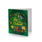 Minecraft - Joy to the Overworld Christmas Greeting Card - Packshot 3