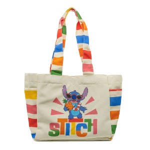 Disney - Lilo & Stitch - Stitch Striped Tote Bag