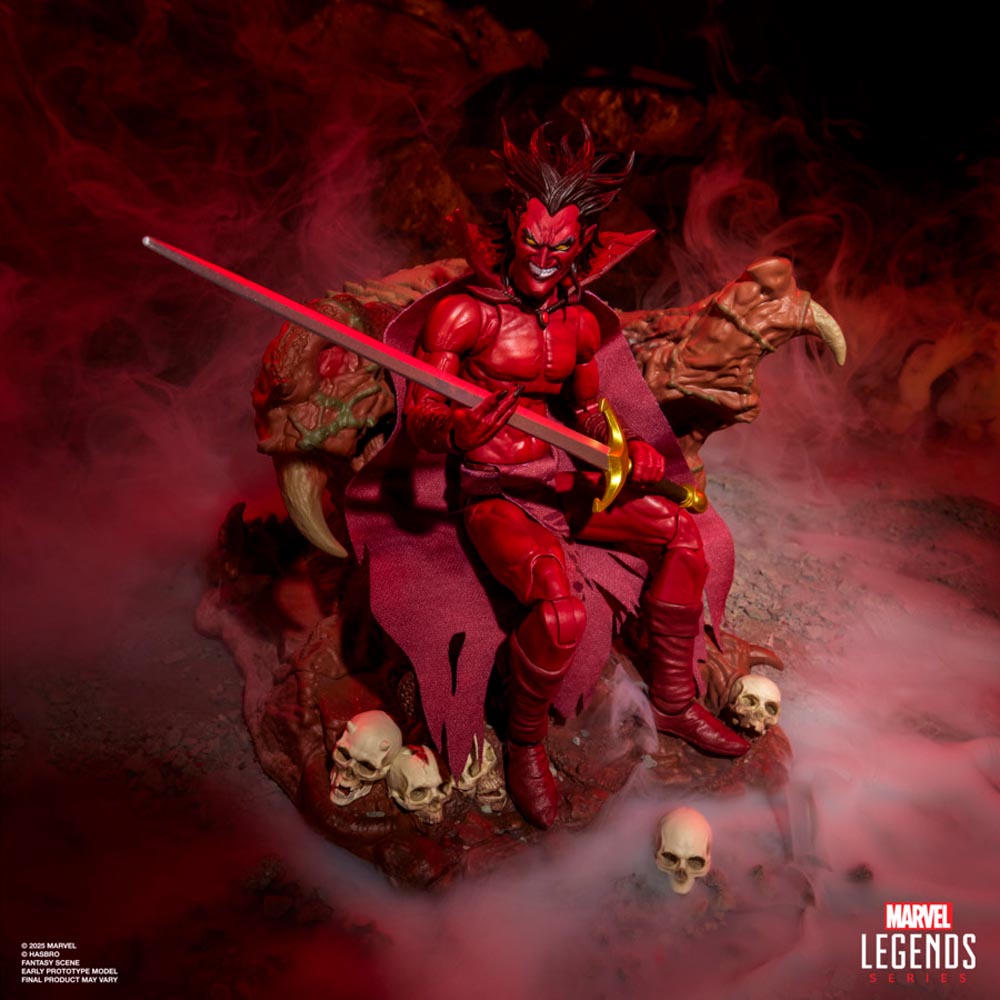 Marvel - Mephisto with Infernal Throne Marvel Legends Action Figure - Packshot 6