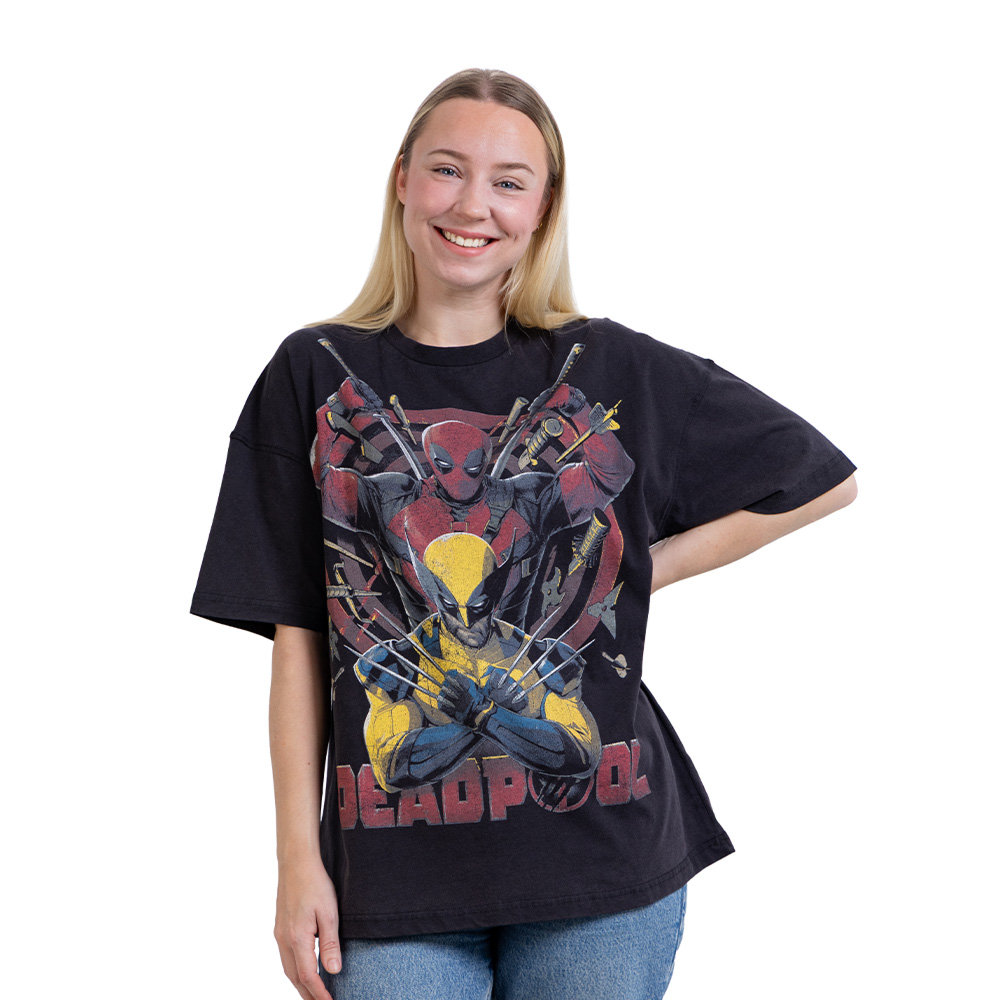 Marvel - Deadpool - Epic Duo Oversized T-Shirt - Packshot 2