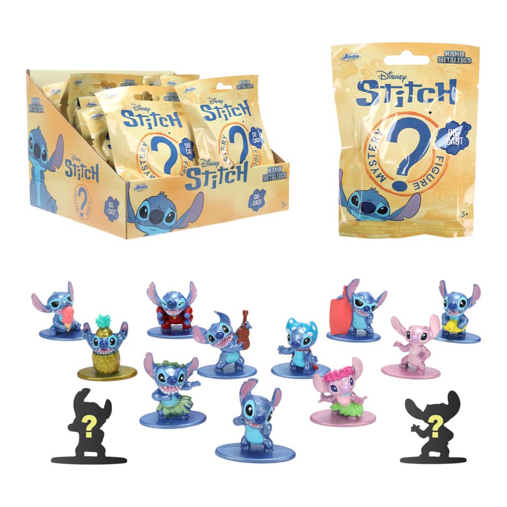 Disney - Lilo & Stitch - Stitch Die Cast Nano MetalFigs Blind Bag (Single Bag) - Packshot 2