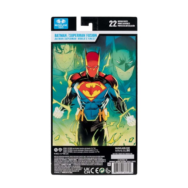 DC Comics - Superman - Batman (Superman World's Finest) Action Figure - Packshot 6