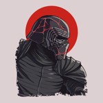 Star Wars - Episode IX - Kylo Cracked Mask T-Shirt - Packshot 2