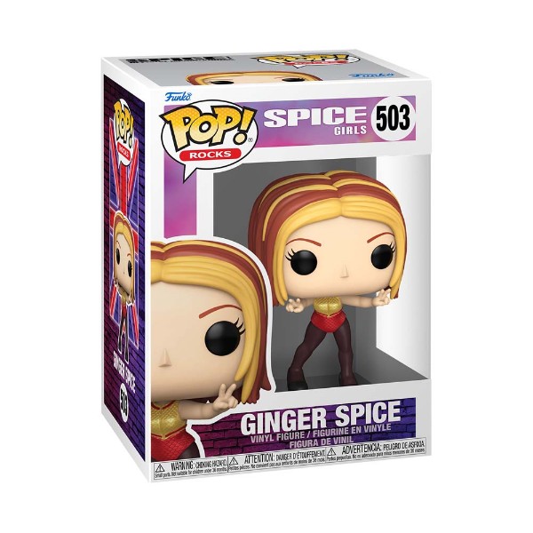 Spice Girls - Ginger Spice (Wannabe) Pop! Vinyl Figure - Packshot 2