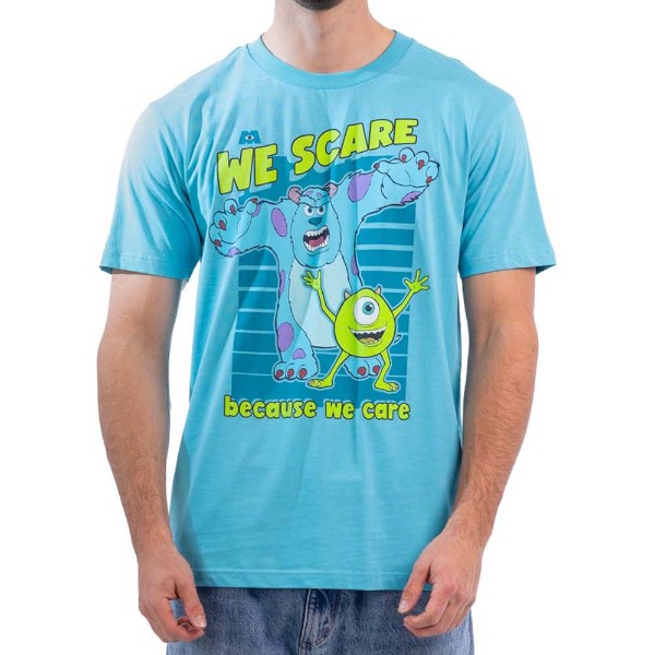 Disney - Monsters Inc - We Scare Beacuse We Care T-Shirt - Packshot 1
