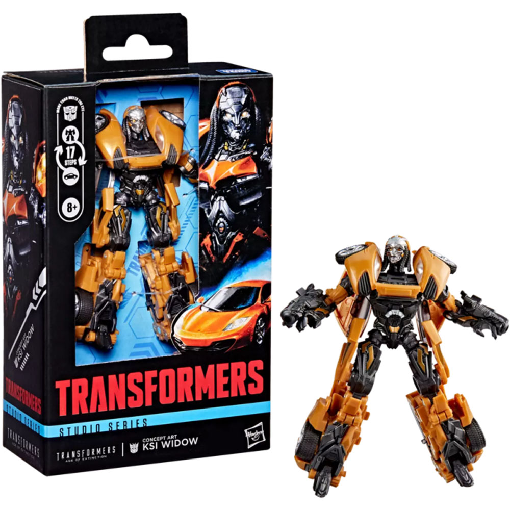 Transformers: Age of Extinction (2014) - KSI Widow (Concept Art) Deluxe Class Action Figure - Packshot 3