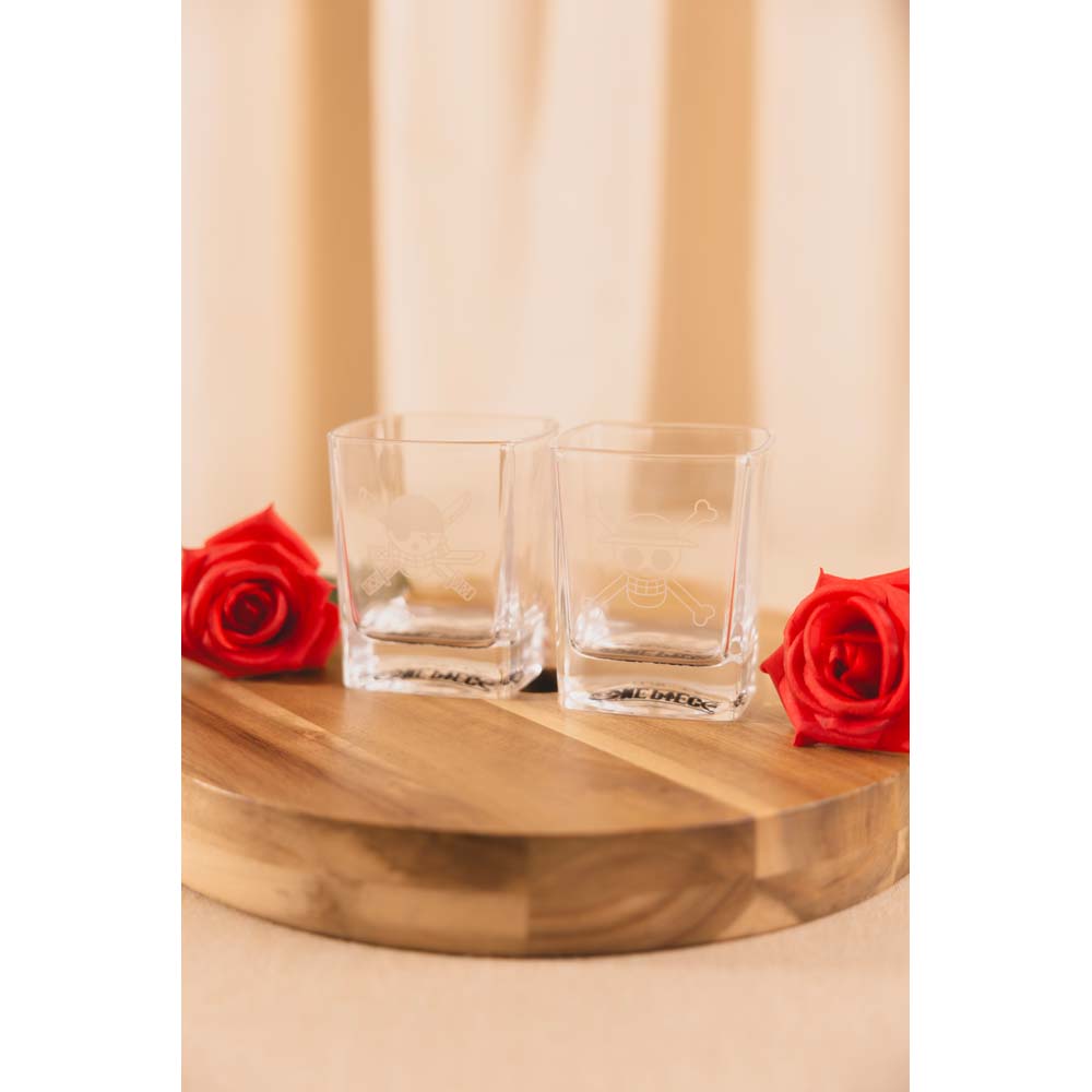 One Piece - Luffy & Zoro Glass Tumbler 2-Pack - Packshot 4