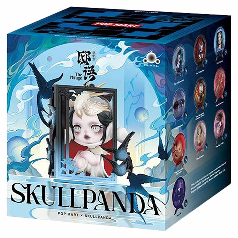 POP MART SKULLPANDA The Mirage シリーズ 1BOX POP MART Authentic SKULLPANDA The Mirage Series Mystery Box