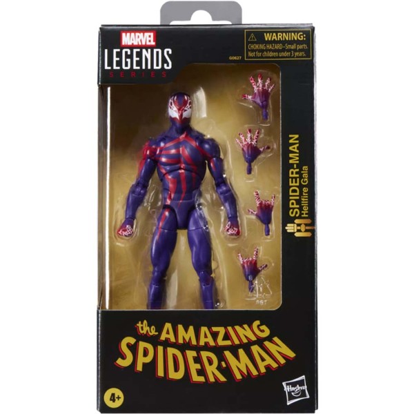Marvel - Spider-Man - Hellfire Gala Spider-Man Marvel Legends 6" Action Figure - Packshot 1