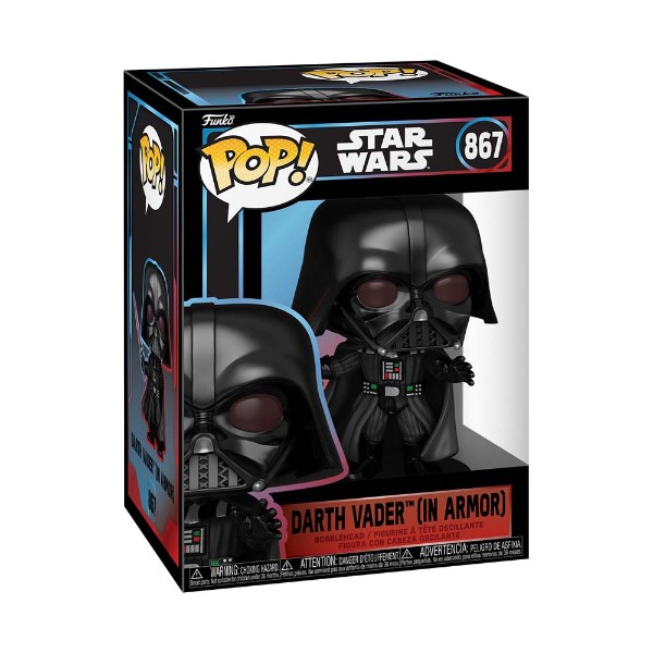 Star Wars - Darth Vader (In Armor) Pop! Vinyl Figure - Packshot 2