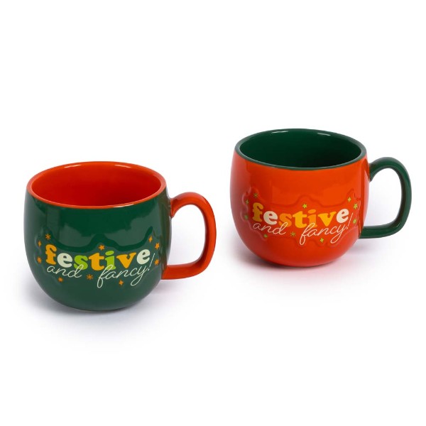 Disney - Mickey Mouse - Mickey and Minnie Festive Mug 2-Pack - Packshot 2