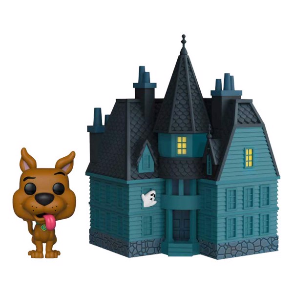 scooby doo haunted house playset
