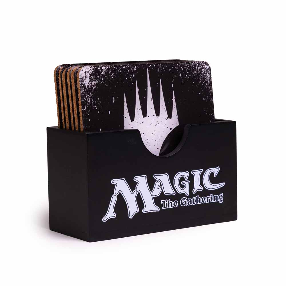 Magic: the Gathering - Monochrome Mana Icons Coaster 6-Pack - Packshot 2