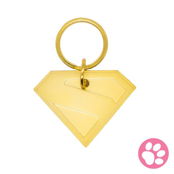 DC Comics - Superman 2025 - Superman Shield Pet ID Tag - Packshot 1