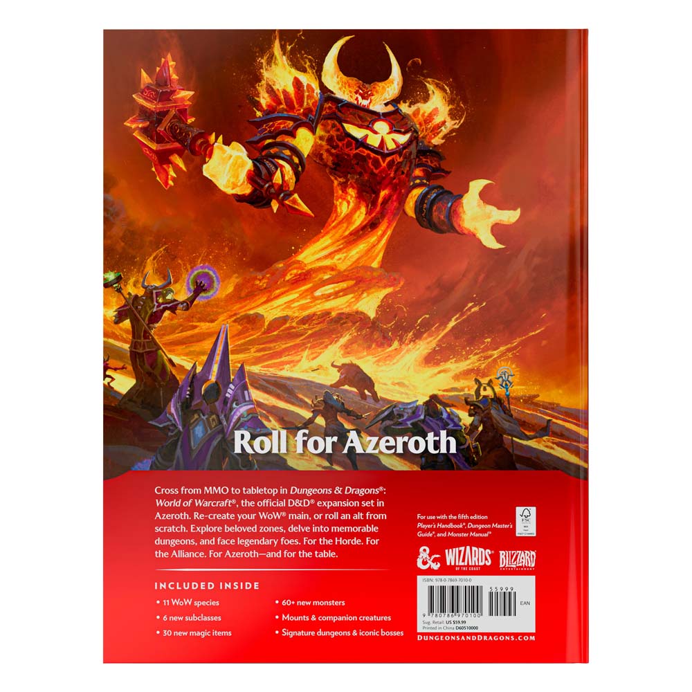 Dungeons & Dragons - World of Warcraft - Gameplay Expansion - Packshot 2