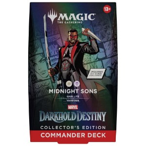 Magic: The Gathering - TCG - Marvel: Darkhold Destiny Commander Deck Collector's Edition - Midnight Sons