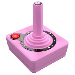 Atari CX40+ Wireless Joystick - Pinky Edition - Pink - Packshot 1
