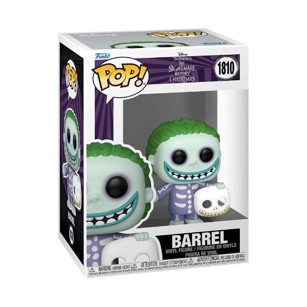 Disney - The Nightmare Before Christmas - Barrell Pop! Vinyl Figure - Packshot 2