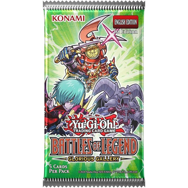 Yu-Gi-Oh! - TCG - Battles of Legend Glorious Gallery Booster - Packshot 2