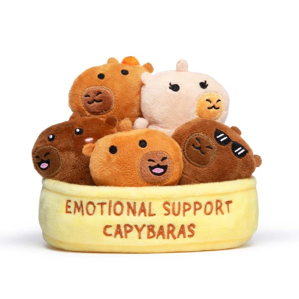 Emotional Support Capybaras Plush Set - Packshot 1