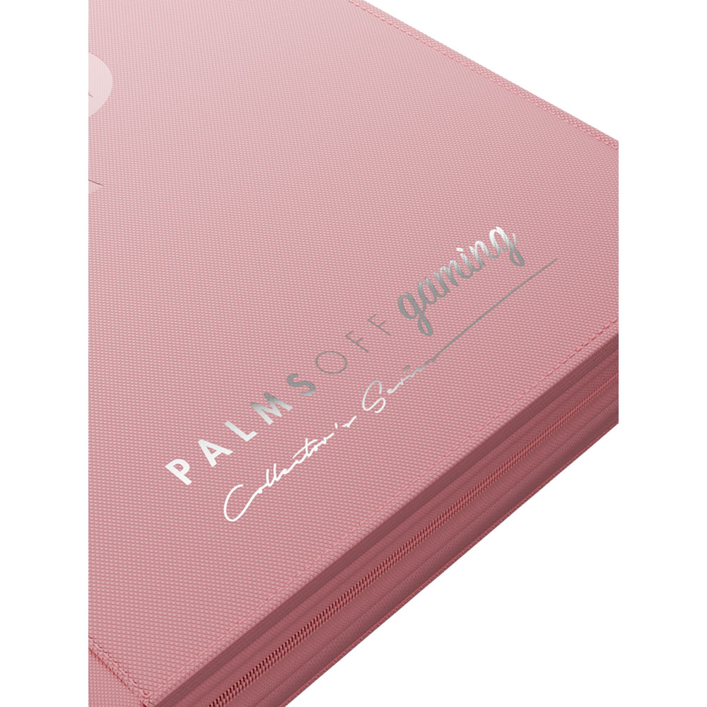 Palms Off Gaming - Collector's Series 9 Pocket Zip Trading Card Binder - Pink - Packshot 4