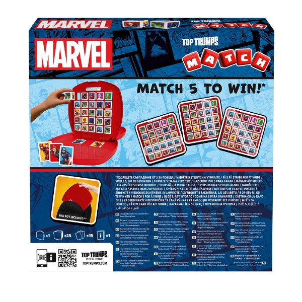 Top Trumps - Marvel Universe Match - Board Game - Packshot 2