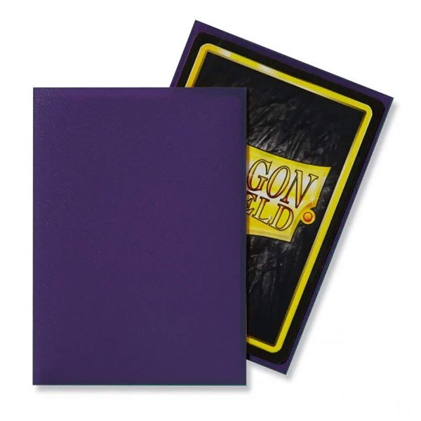Dragon Shield TCG - 100 Matte Dual Trading Card Sleeves - Miasma Purple - Packshot 2