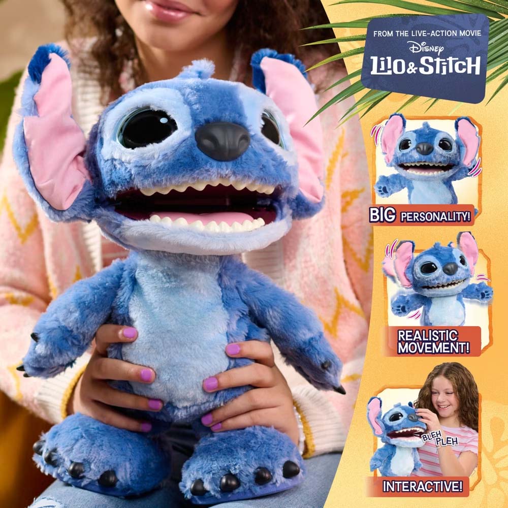Disney - Lilo & Stitch - Animatronic Stitch Plush - Packshot 3