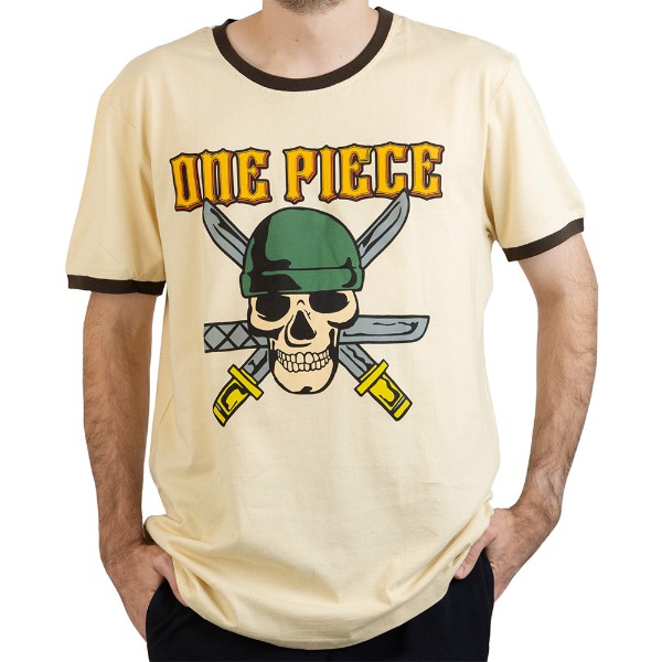 One Piece - Zoro (Netflix) Skull T-Shirt - Packshot 1