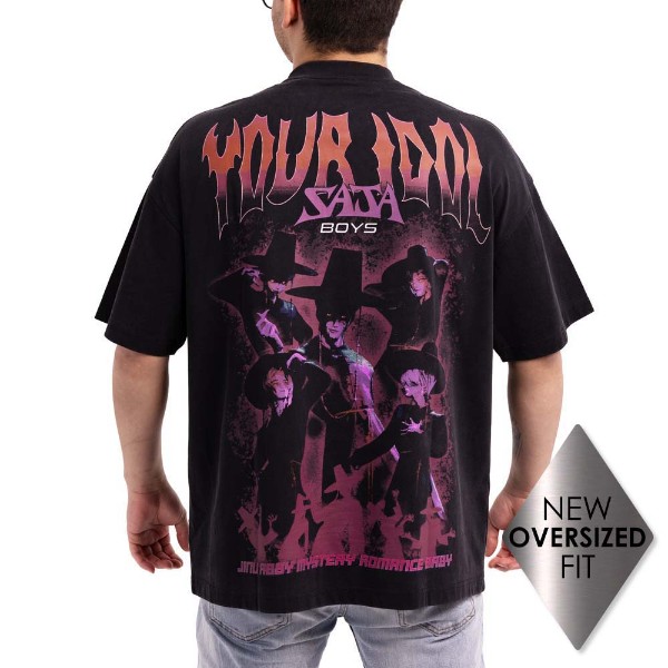 Netflix - KPop Demon Hunters - Saja Boys Your Idol Oversized T-Shirt - Packshot 1