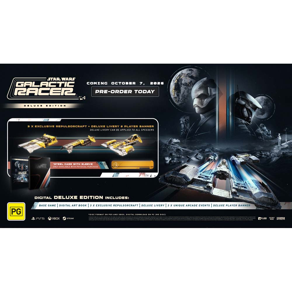 Star Wars: Galactic Racer - Deluxe Edition - Packshot 2