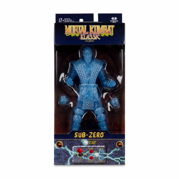 Mortal Kombat – Klassic Sub Zero (Ice Clone) 7” Action Figure - Packshot 6