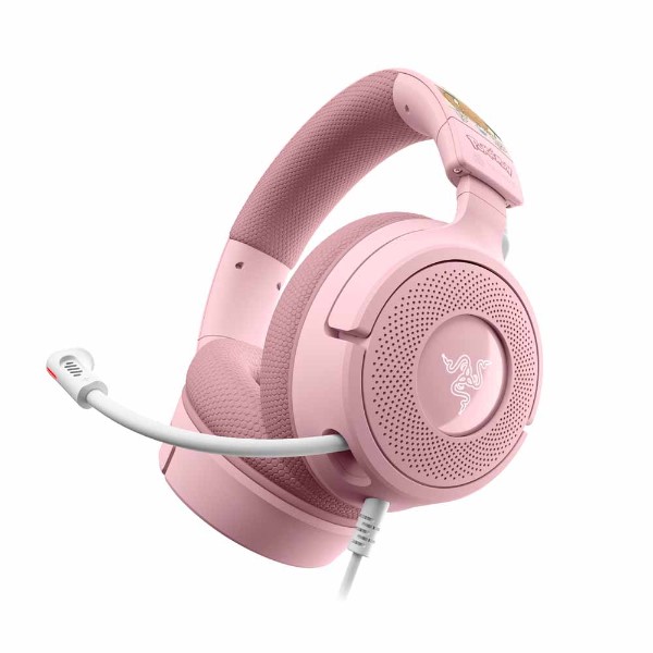 Razer - Kraken V4 X Eevee/Pikachu Pokemon Edition Wired Gaming Headset - Packshot 1