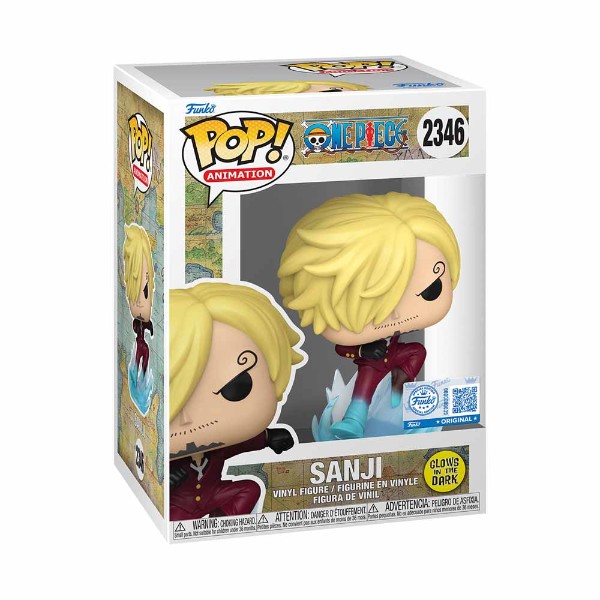 One Piece – Sanji (Ifrit Jambe) Glow Pop! Vinyl Figure - Packshot 3