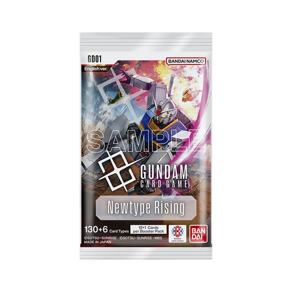 Gundam - TCG - New Type Rising [GD01] Booster - Packshot 1