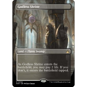 Magic: The Gathering - TCG - Ravnica Remastered - Godless Shrine (Borderless) 294