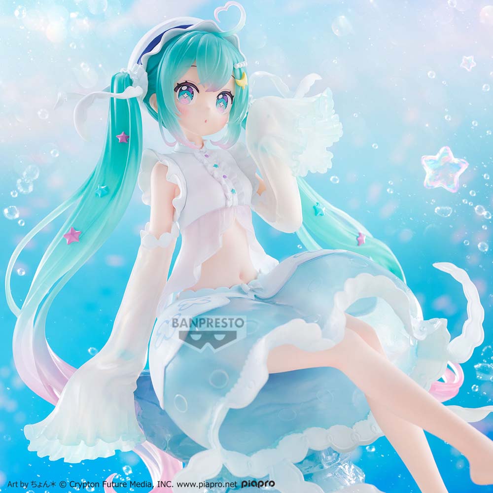 Vocaloid - Hatsune Miku (Jellyfish) Evolve Clearluxe Figure - Packshot 3