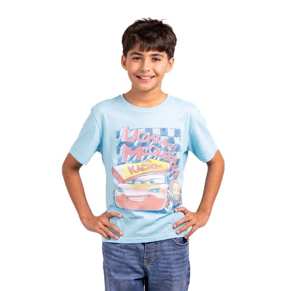 Disney - Cars - Lightning McQueen Kachow! Kids T-Shirt - Packshot 3