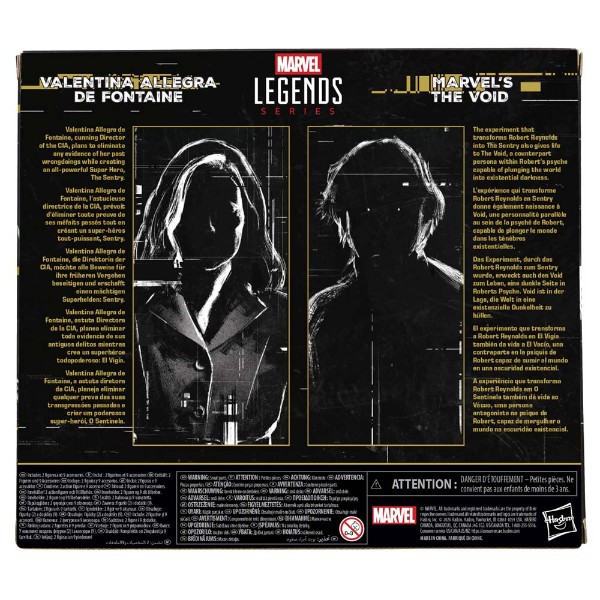 Marvel - Marvel Legends Series Valentina Allegra de Fontaine and Marvel's The Void Action Figure 2-Pack - Packshot 4